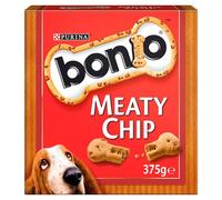 BONIO Meaty Chip Dog Biscuits - 375g Box
