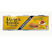 Bonito del Norte Tuna Flakes in Olive Oil 180g Consorcio (Net Weight) - Pack of 2 | Premium White Tuna in Olive Oil