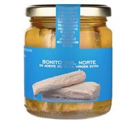 Bonito Del Norte White Fin Tuna in Extra Virgin Olive Oil Glass Jar 230g