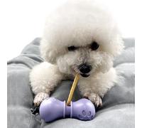 BoniVet Bully Stick Holder for Dogs, Chew Holder, Prevent Choking Safety Device (Purple, Small)