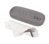 Boniyeah Glasses Case Hard Shell - Durable Crushproof Eyewear Case for Reading Glasses, Soft Lining & Secure Spring Closure, Lightweight Protective Eyeglass Holder for Travel & Daily Use