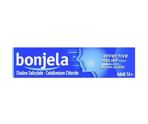 BONJELA Adult Sugar-Free Mouth Pain Relief Gel for Ulcer, 15 g
