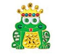 Bonjoc Frog Prince Crystal Golf Ball Marker with Magnetic Hat Clip