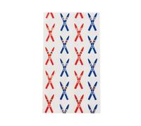 Bonjour Fête Après Ski Paper Party Guest Towels | 3-Ply Large Napkins | Winter Parties, Ski Lodge & Holiday Events | Premium Table Decor | Elegant Dinner Party Supplies | Pack of 20, 4.25" x 7.75"
