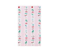 Bonjour Fête Pink & Red Floral Paper Party Guest Towels | 3-Ply Large Napkins for Valentine’s Day, Tea Parties & Galentine’s Celebrations | Premium Decor | Party Supplies | Pack of 20, 4.25" x 7.75"