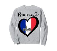 Bonjour France Happy French Language Week Happy Bastille Day Sweatshirt