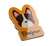 Bonjour French Bulldog Frenchie Dog Puppy Lovers Quote Novelty Magnet