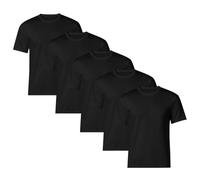 Bonjour Mens T-Shirts 3/5 Pack - Premium Weight T-Shirts for Men with a Comfort Lightly Fitted Design - Super Soft - Made with 100% Cotton - Stretch Fit for Any Occasion - Flattering Fit Men's Tees