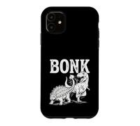 Bonk Dinosaur Funny Prehistoric Humor Design Case for iPhone 11