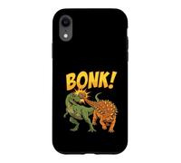 Bonk Dinosaur Funny Prehistoric Humor Design Case for iPhone XR