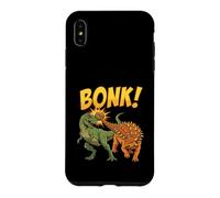 Bonk Dinosaur Funny Prehistoric Humor Design Case for iPhone XS Max
