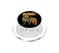 Bonk Dinosaur Funny Prehistoric Humor Design PopSockets PopGrip for MagSafe
