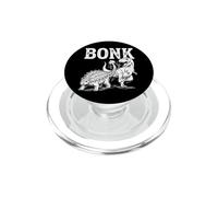 Bonk Dinosaur Funny Prehistoric Humor Design PopSockets PopGrip for MagSafe
