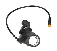 BONKZEBU 1 Pcs 108x L E Bike Left Electric Speed Governing Thumb Throttle Grip Waterproof Connector Waterproof Premium Thumb Throttle Grip Electric Bike Thumb Throttle