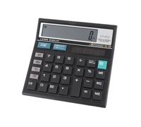BONKZEBU 12-bit Solar Calculator High Precision Large Display Former Data Check for Accounting Students