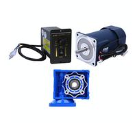 BONKZEBU 120W AC Gear Motor with RV40 Speed Controller for Office Equipment, Stable Performance, Reduction Ratio 5K-100K, Suitable for Smart Home (Reduction ratio 10k)