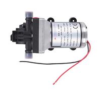 BONKZEBU 12V RV Water Pump with 3 Gallons Per Minute Flow Rate for Camping, Versatile Self Priming RV Plumbing Water Pump, Metal Silver for RVs, Trailers