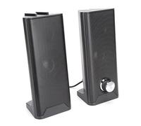 BONKZEBU 2.0 Channel Mini Strip Desktop Speaker with Subwoofer, Full Range HiFi Sound for Computer Laptop Users