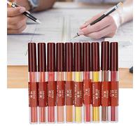 BONKZEBU 2.0mm Bright Colored Mechanical Pencil Leads for Anime Designing, 8pcs Cylinder Replacement Accessories for Color Pencil Project