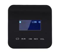 BONKZEBU 2 Channel Bluetooth Wall Amplifier Wireless Music Player for Cafe Restaurant Bar 1.7inch LCD Screen (Black)