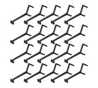 BONKZEBU 20pcs Fruit Branch Spreader, PressureResistant High Hardness Plastic Tree Branch LimbSpreader, AppleTress Branches Support, Branch Bend for Gardening Black