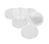 BONKZEBU 20pcs Petri Dish 90mm, Sterile Petri Dish, Sterile Plastic Petri Dishes with Lid, 90mm Dia 15mm Deep Laboratory Petri Plate Dish for Analysis Plant Seed Cultivation