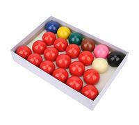 BONKZEBU 22Pcs Snooker Billiard Balls Set Engineered for Perfect Roundness, Strong and Durable, Soft Color, 2.1inch Diameter, Home Game Addition