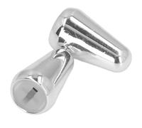 BONKZEBU 2PCS Guitar Pickup Switch Caps, 3 Way 5 Way Toggle Switch Knob Tip Replacement for ST TL Style Electric Guitars, Brass Shell Pickup Switch Tip (Silver)