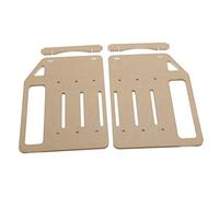 BONKZEBU 3.5 Inch Hard Drive Acrylic Bracket Organizer for Tech Lovers Complete with Screw Pack