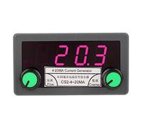 BONKZEBU 4 20mA Analog Signal Generator High Precision Coarse Fine Tuning Constant Current Output for Industrial Automation PLC Debugging Valve Adjustment Instrument Test