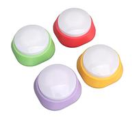 BONKZEBU 4 Pack Voice RecordingButton, Recordable Interactive Dog Training Buzzer with 30s Recording, for Pet Communication