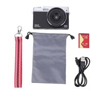 BONKZEBU 4K Digital Camera for Photography,High Resolution Imaging Autofocus WiFi Vlogging Camera,4K Mirrorless with 16x Digital Zoom 2.88 Inch Flip Screen, for Travel (Black)