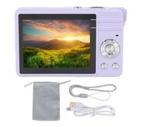 BONKZEBU 50MP 1080P Digital Camera Autofocus Anti Shake 2.8 Inch HD Screen Compact Small Camera for Student Girl Boy Support Up To 64GB (Purple)