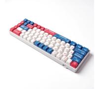 BONKZEBU 60% Wireless Mechanical Gaming Keyboard, Blue Switch RGB Backlit 2.4G Wireless BT3.0 5.0 Type C Wired, Full Key Hot Swappable with Multiple Lighting Effects, for 10 IOS