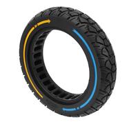 BONKZEBU 9.5x2.125 Electric Scooter Solid Tire, 9.5 Inch 36 Slots Anti Slip Rubber Off Road Tire Fit for M365 230x50 Inflatable Tire, Colorful Electric Scooter Tire, No Puncture Scooter