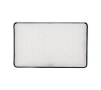 BONKZEBU Adjustable Color Temperature ST120 Mini LED Fill Light for Photography and Videography, Soft Light for Clear and Natural Images, Plastic Black Fill