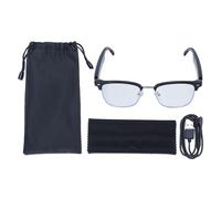BONKZEBU Ai Smart Glasses,Multi Language Translation Ai Translation Smart Glasses,Clear Sound Quality Ai Traslation Glasses for Women,for Music Calling