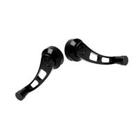 BONKZEBU Alloy Window Handle Riser Winder Crank for Classic Car, Durable Design for Easy Operation, 2pcs Fit for Enthusiasts (Black)