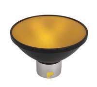 BONKZEBU Aluminum Standard Reflector Beauty Dish for AD M Fill Lights, Soft Light Diffusion for Portraits and Products