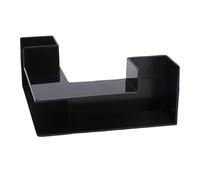 BONKZEBU Aquarium Underground Tunnel Rustproof Corner Decoration for Fish Tank, 2 Outlet Fish Tank Tunnel for Viewing and Fun, Plastic Material for Most Types of and Shrimp