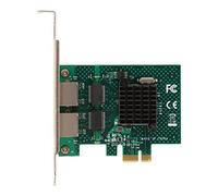 BONKZEBU BCM5720 Dual Port Gigabit PCIE X1 Ethernet Card for Server Machine Learning Clusters, RJ45 Media Interface, 1Pcs