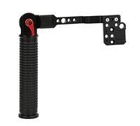 BONKZEBU Black Aluminum Alloy Folding Handle for Ronin-S/Ronin-SC, Sturdy Ergonomic Handle for Easy