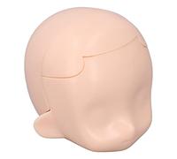 BONKZEBU Blank Doll Head 1/12, Ball Jointed Doll DIY Makeup Exquisite, Removable Plastic Cement Doll Head, Durable Ball Jointed Head, Lightweight Portable Doll Head (Normal White)