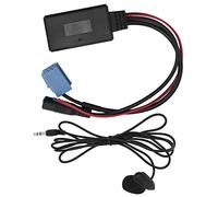 BONKZEBU Bluetooth 5.0 Car Microphone Mini ISO 8Pin for MP3, Music Transmission, Clear Sound, Car Radio Mic, ABS Material