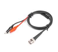 BONKZEBU BNC Coaxial Cable, Function Signal Generator Testing Line Accessories 90cm 50Ω, 50 Ohm BNC Test Cable, Signal Generator Accessories BNC, Red Black Branching Coaxial Cable