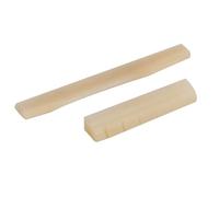 BONKZEBU Camel Bone Guitar Nut and Saddle Set for 6 String Folk Guitars, Durable and Easy to Use Replacement Parts for Guitar Players (Original Color)