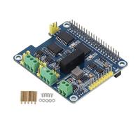BONKZEBU CAN Bus Expansion Board, 2 Channel Isolated CAN Module with Dual Chip MCP2515 SN65HVD230, for Pi 2B 3B 3B + 4B 5