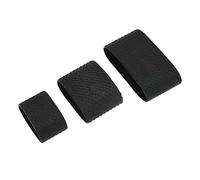 BONKZEBU Clipper Bands Wear Resistant Slip Shock Absorption Heat Protective Sleeve for Electric Clipper for Barbers 3pcs Silicone Large Medium Small
