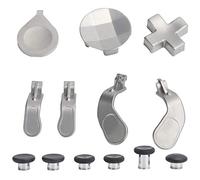 BONKZEBU Controller Thumbsticks Set, Metal GamepadButton Paddles with Detachable Joystick Caps ForXBOX ONEELITE Series 2