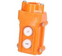 BONKZEBU Crane Push Button Switch Durable Control Station for Car Tailgates 500V for Electric Hoists ABS Cover COB-61